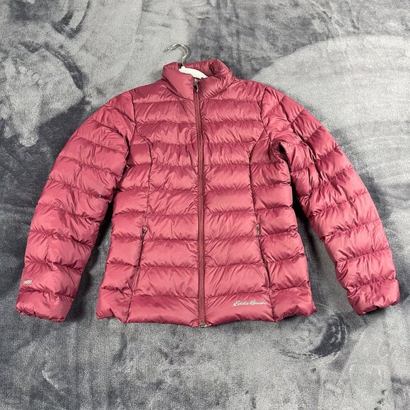 Eddie Bauer Women's‎ Jacket EB 650 Puffer Down Fill Winter Size S Red - Picture 1 of 11